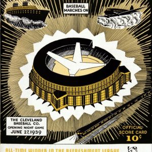 1939 Cleveland Indians program