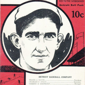 1934 Detroit Tigers program