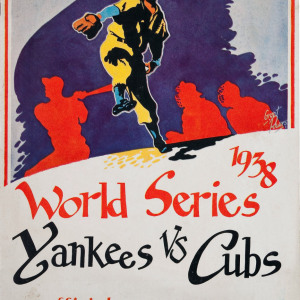 1938 New York Yankees World Series program