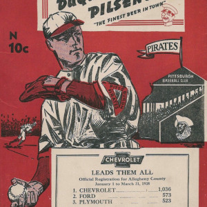 1938 Pittsburgh Pirates program