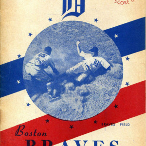 MLB Program: Boston Braves (1945)