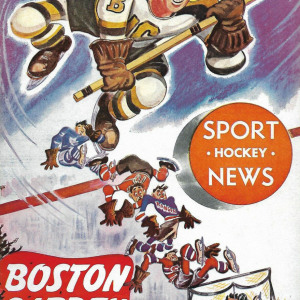 1948-49 Boston Bruins program