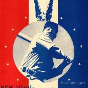 1943 New York Giants program/scorecard
