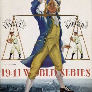 1941 New York Yankees World Series program