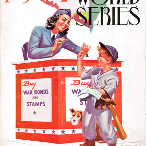 1942 New York Yankees World Series program