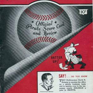 1946 Pittsburgh Pirates program