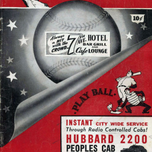 1949 Pittsburgh Pirates program