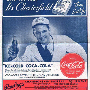 1942 St. Louis Browns program