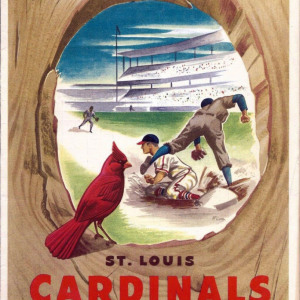1949 St. Louis Cardinals program