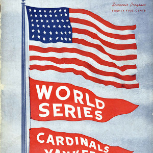 1942 St. Louis Cardinals World Series program