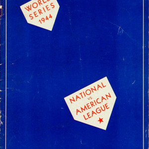 1944 St. Louis Cardinals World Series program