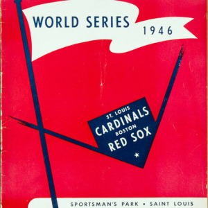 1946 St. Louis Cardinals World Series program