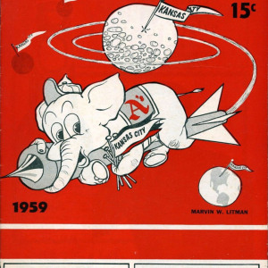 1959 Kansas City Athletics program