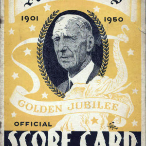 1950 Philadelphia Athletics program