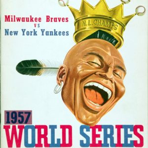 1957 Milwaukee Braves World Series program
