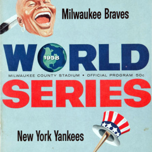 1958 Milwaukee Braves World Series program