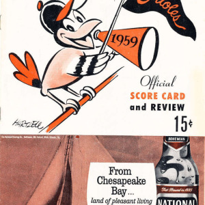 1959 Baltimore Orioles program
