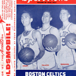 1956-57 Boston Celtics program
