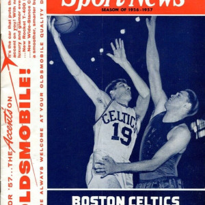 1956-57 Boston Celtics program