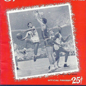 1957-58 Boston Celtics program
