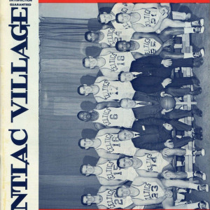 1960 Boston Celtics program playoff program