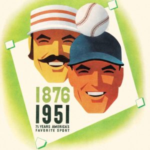 1951 Chicago Cubs program