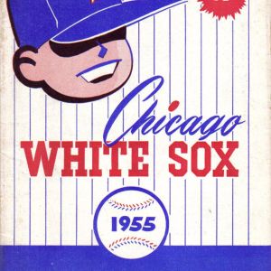 1955 Chicago White Sox program