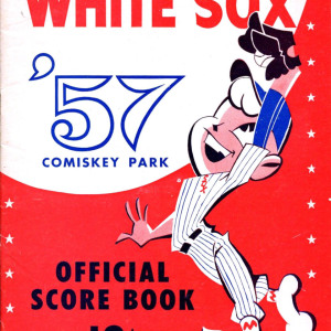 1957 Chicago White Sox program