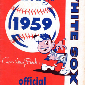 1959 Chicago White Sox program