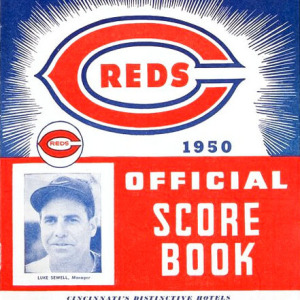 1950 Cincinnati Reds program