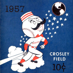 1957 Cincinnati Reds program