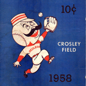 1958 Cincinnati Reds program