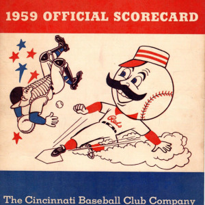 1959 Cincinnati Reds program