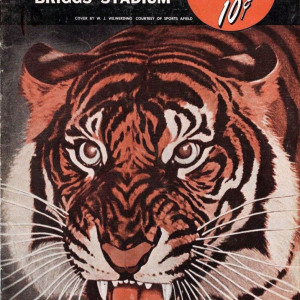 1953 Detroit Tigers program/scorecard