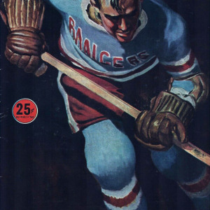 1950-51 New York Rangers program
