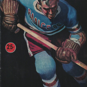 1952-53 New York Rangers program