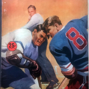 1953-54 New York Rangers program