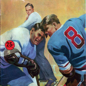 1958-59 New York Rangers program