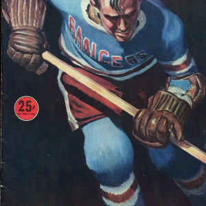 1959-60 New York Rangers program