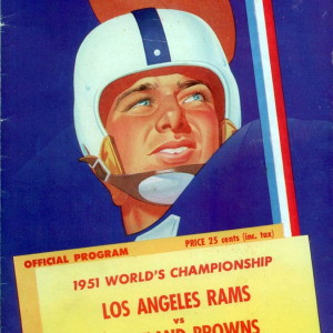 Los Angeles Rams vs. Cleveland Browns (December 23, 1951)