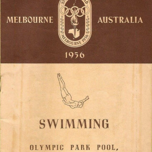 Olympic Games Program: Melbourne 1956 (Athletics)