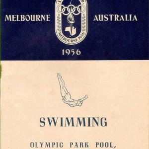 Olympic Games Program: Melbourne 1956 (Athletics)