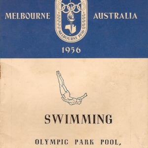 Olympic Games Program: Melbourne 1956 (Athletics)
