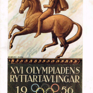 Olympic Games Program: Melbourne 1956 (Equestrian)