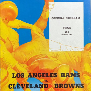 Los Angeles Rams vs. Cleveland Browns (September 6, 1957)