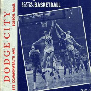 1960-61 Boston Celtics program