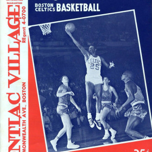 1960-61 Boston Celtics program