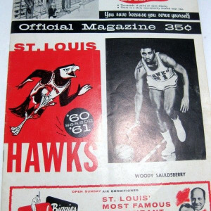 1960-61 St. Louis Hawks program