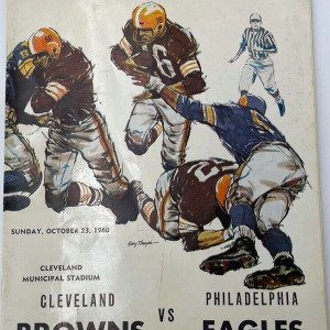 Cleveland Browns vs. Philadelphia Eagles (October 23, 1960)