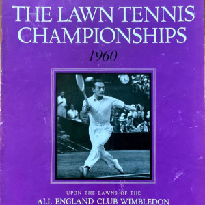 1960 Wimbledon Championships program (day 11)